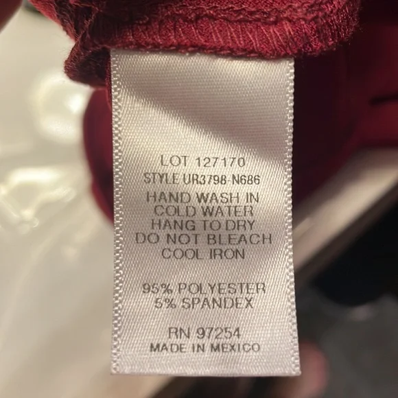 One Clothing Long Sleeve Burgundy Romper - Picture 6 of 6